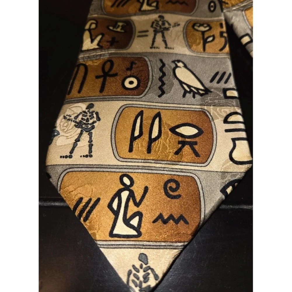Grateful Dead Egypt '78 2nd Set Neck Tie MADE IN USA 1996 VTG Men's 100% Silk